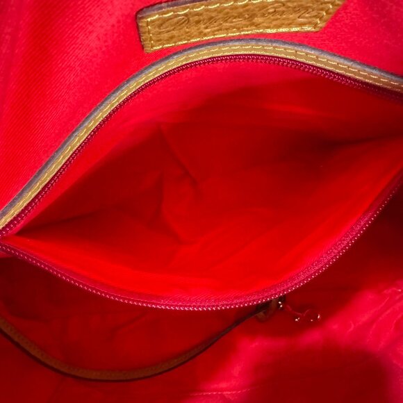 DOONEY & BOURKE Florentine British Tan Side Pocket Hobo - Picture 8 of 16